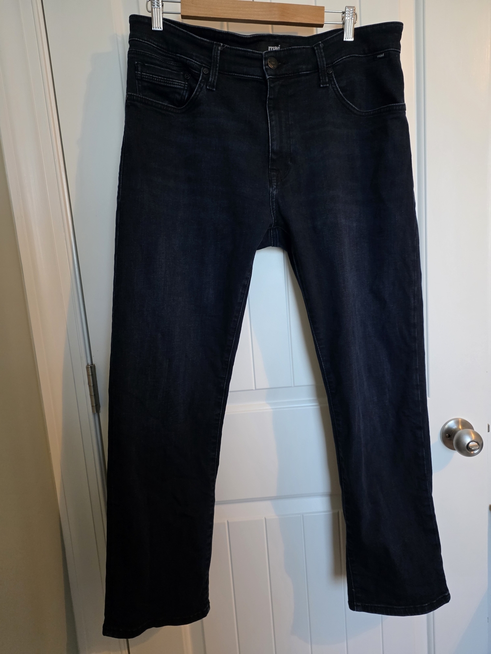 Mavi Straight Dark Wash Men's Jeans